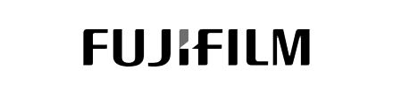 Fujifilm black and white logo