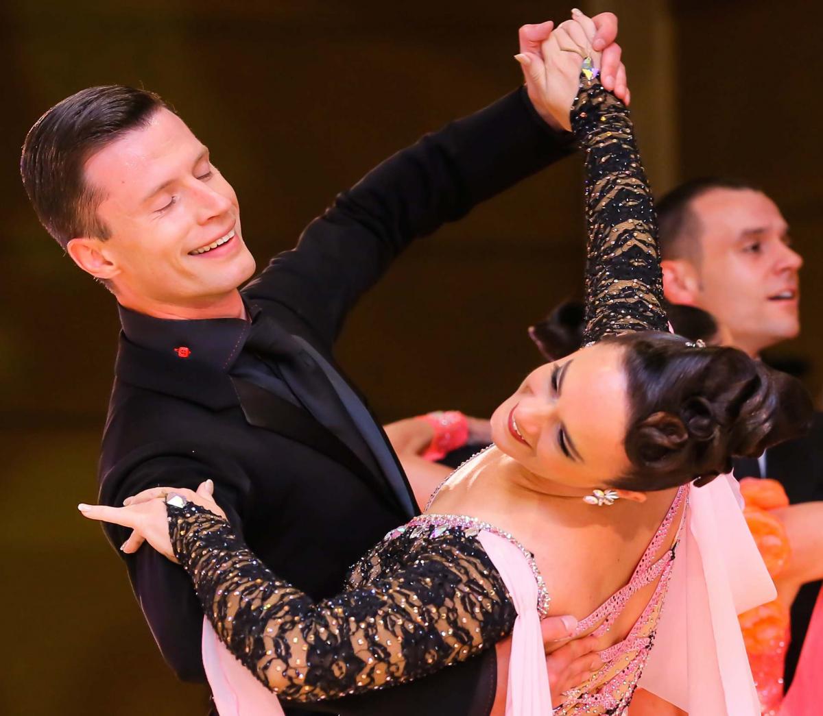 Aimee Ballroom Dancing with Anton Koukareko