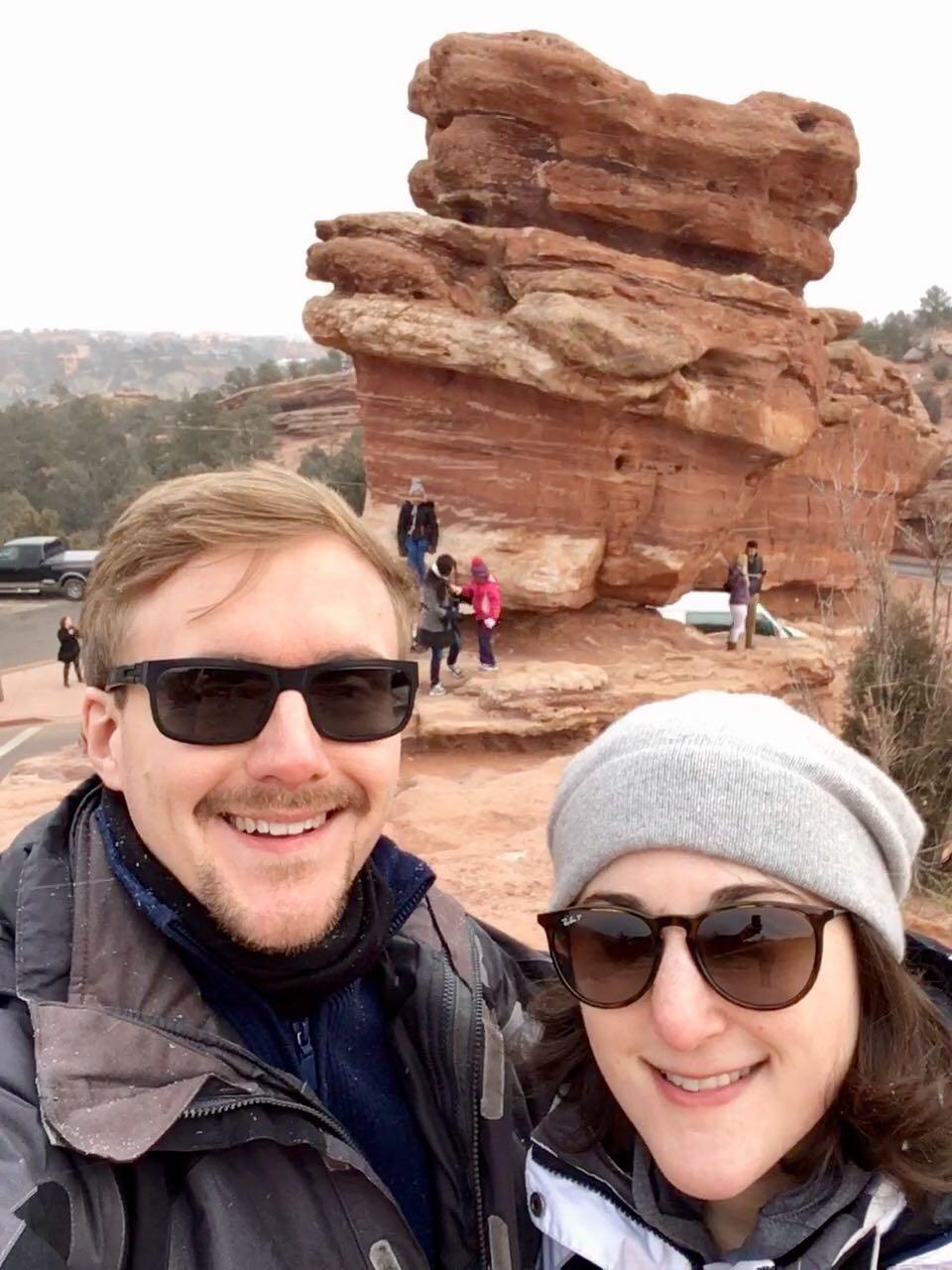 Michael Wojcik at Garden of the Gods
