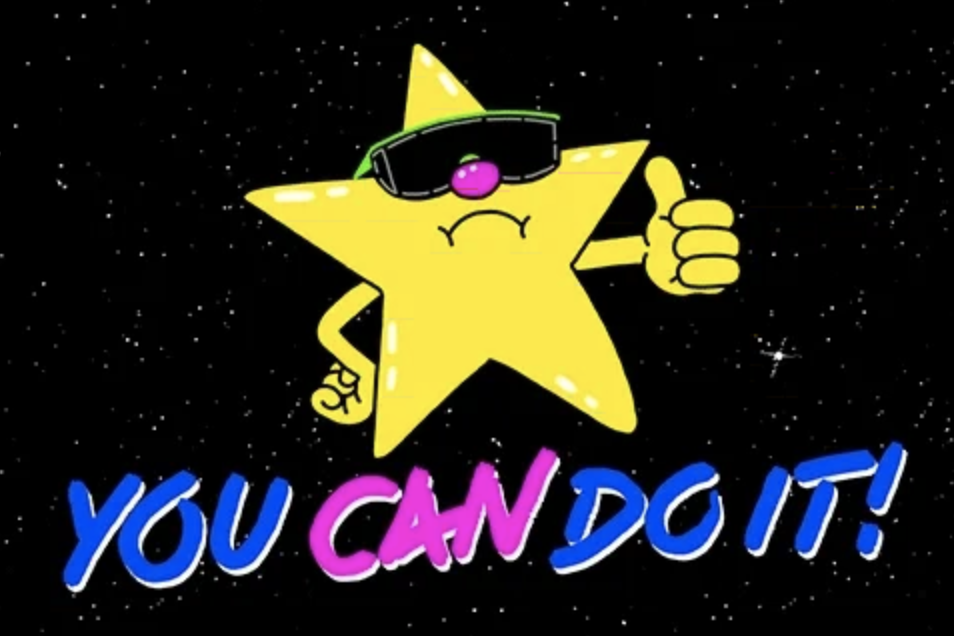 You can do it star!