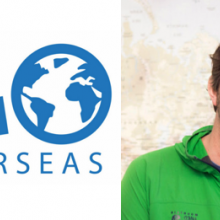GoOverseas logo and Andrew Dunkle photo