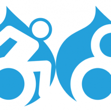 Drupal Accessbility and Drupal 8 logos