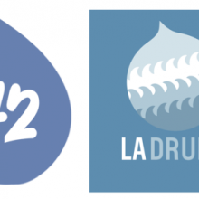 Hook 42 and LA Drupal logo side by side