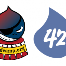 Hook 42 and BAD Camp logos