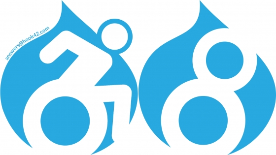 Drupal 8 Accessibility Logo