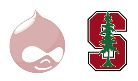 drupal and stanford logo