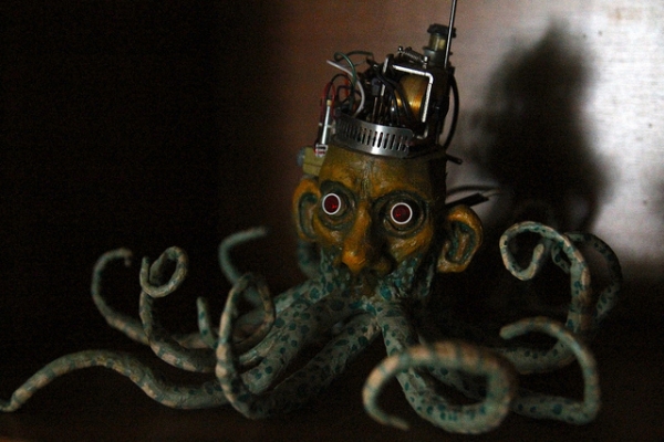 DrupalCon LA octopus steampunk thing
