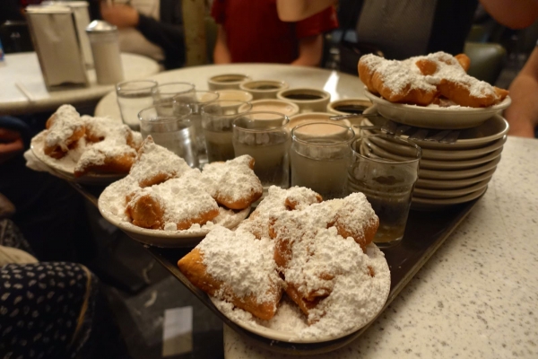 Table of Beignets