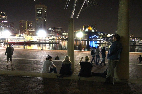 Hook 42 enjoying the Inner Harbor in Baltimore